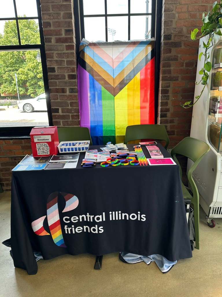 Photo of CIF outreach table